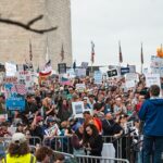 protest against trump pic social media