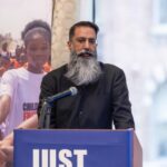 Bhuwan Ribhu, Founder of Just Rights for Children, addressing high-level side event during the UNGA