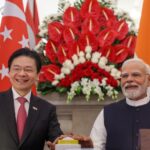 PM Modi holds talks with his Singaporean counterpart Lawrence Wong in New Delhi -MEA