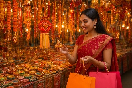 Shopping diwali