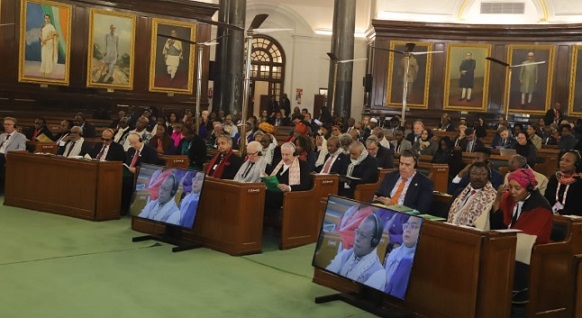 Conference of Speakers and Presiding Officers of the Commonwealth at Samvidhan Sadan in New Delhi