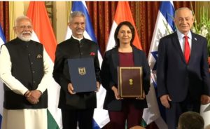 India and Israel ink multiple MoUs