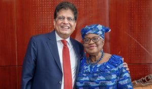 Piyush Goyal meets DG of World Trade Organisation