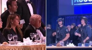 Trump safe after shooting at White House correspondents dinner, suspect in custody