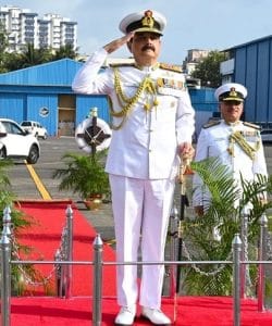 Admiral Krishna Swaminathan assumes charge as new Chief of Naval Staff