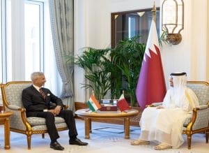  Jaishankar thanks Qatar PM for ensuring safety of Indians during West Asia conflict